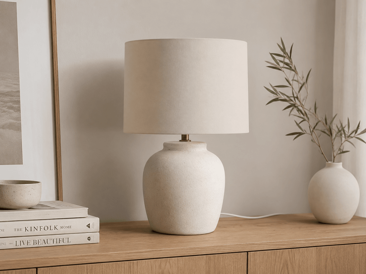 Plain Warm Sand Lampshade, Beige Ceiling or Table Lamp Shade - Joe’s Haven