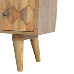 Solid Mango Wood Pineapple Carved Chest - Joe’s Haven