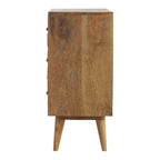 Solid Mango Wood Pineapple Carved Chest - Joe’s Haven