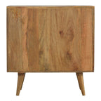 Solid Mango Wood Pineapple Carved Chest - Joe’s Haven