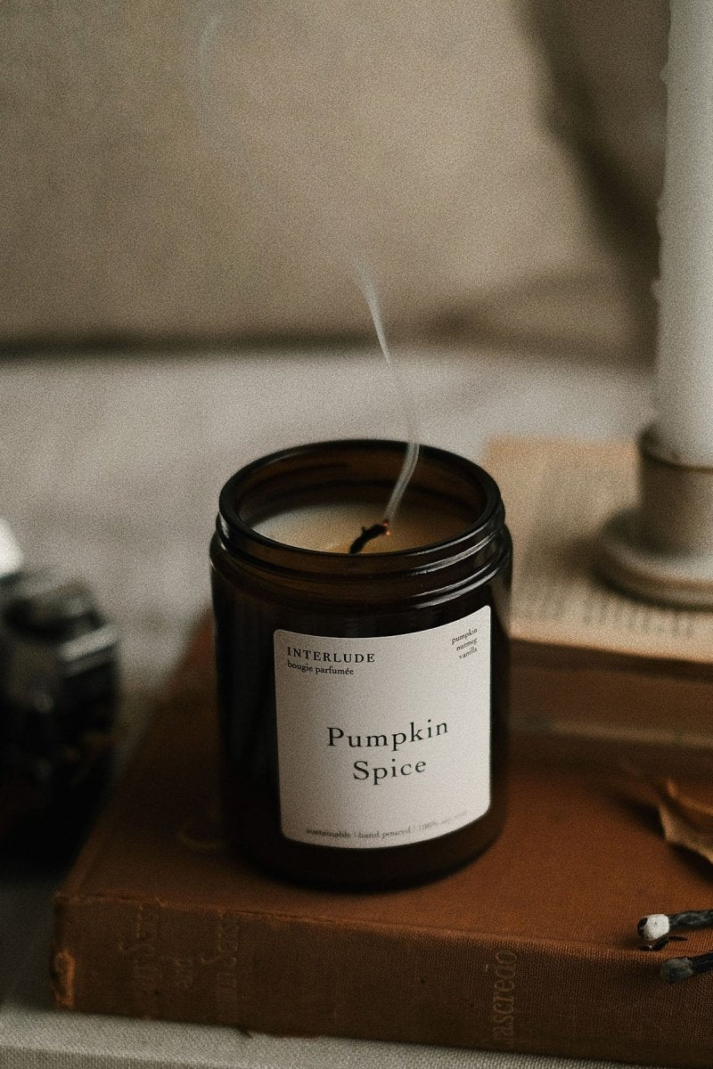 Pumpkin Spice Scented Candle With Lid - Joe’s Haven