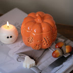 Pumpkin Wax Melt Burner - Orange - Joe’s Haven