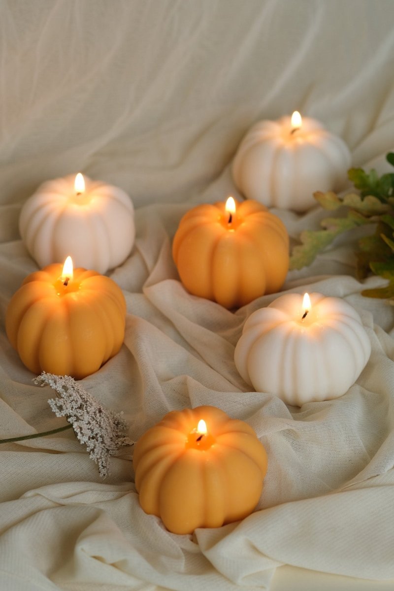 Pumpkin Shaped Candle - Joe’s Haven