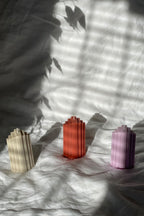 Pyramid Sculpted Candle - Joe’s Haven