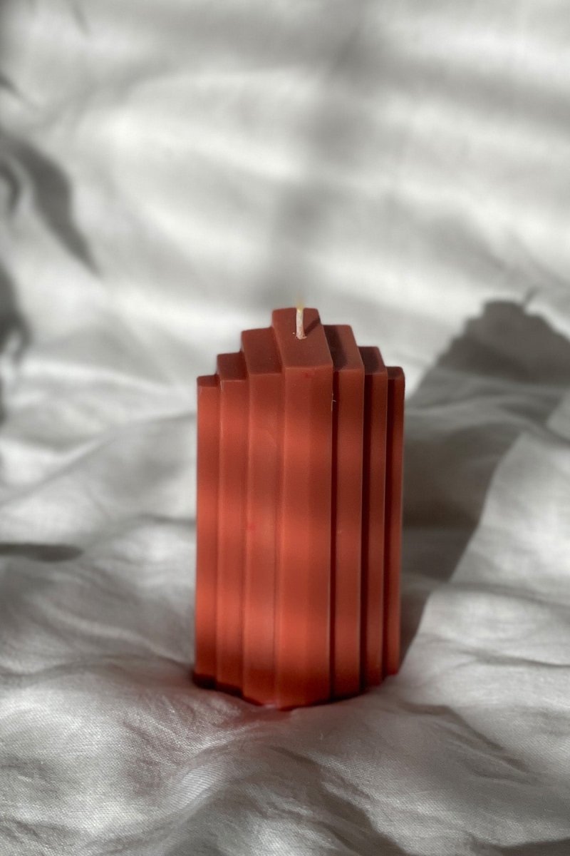 Pyramid Sculpted Candle - Joe’s Haven