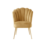 R3 Shell Dining Chair, Velvet - Joe’s Haven