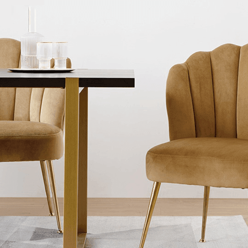 R3 Shell Dining Chair, Velvet - Joe’s Haven