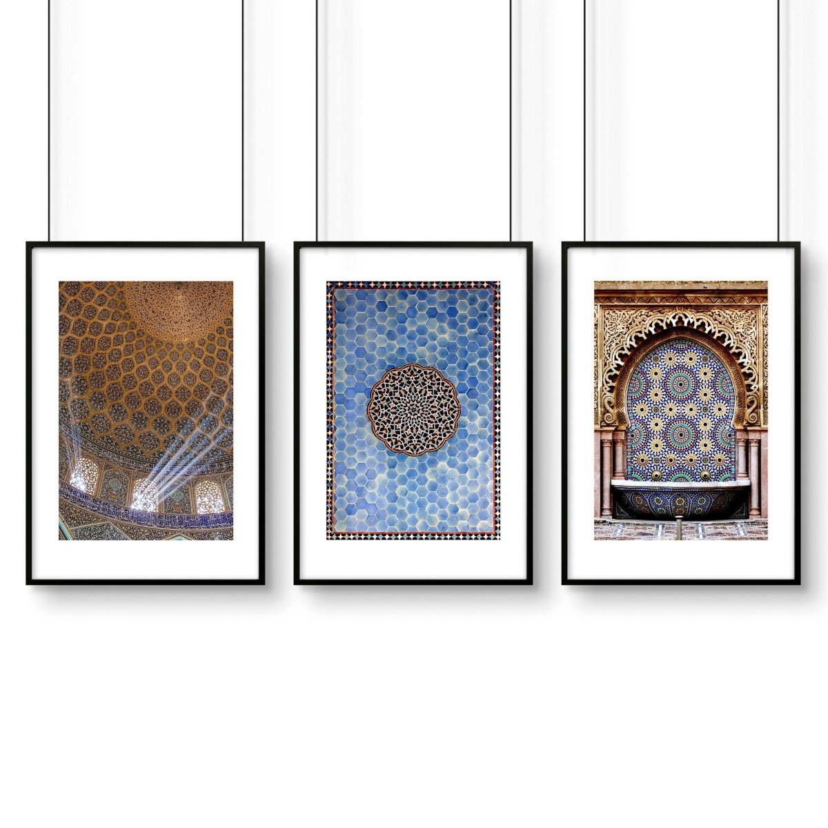 Protection dua decorations | set of 3 wall art prints - Joe’s Haven