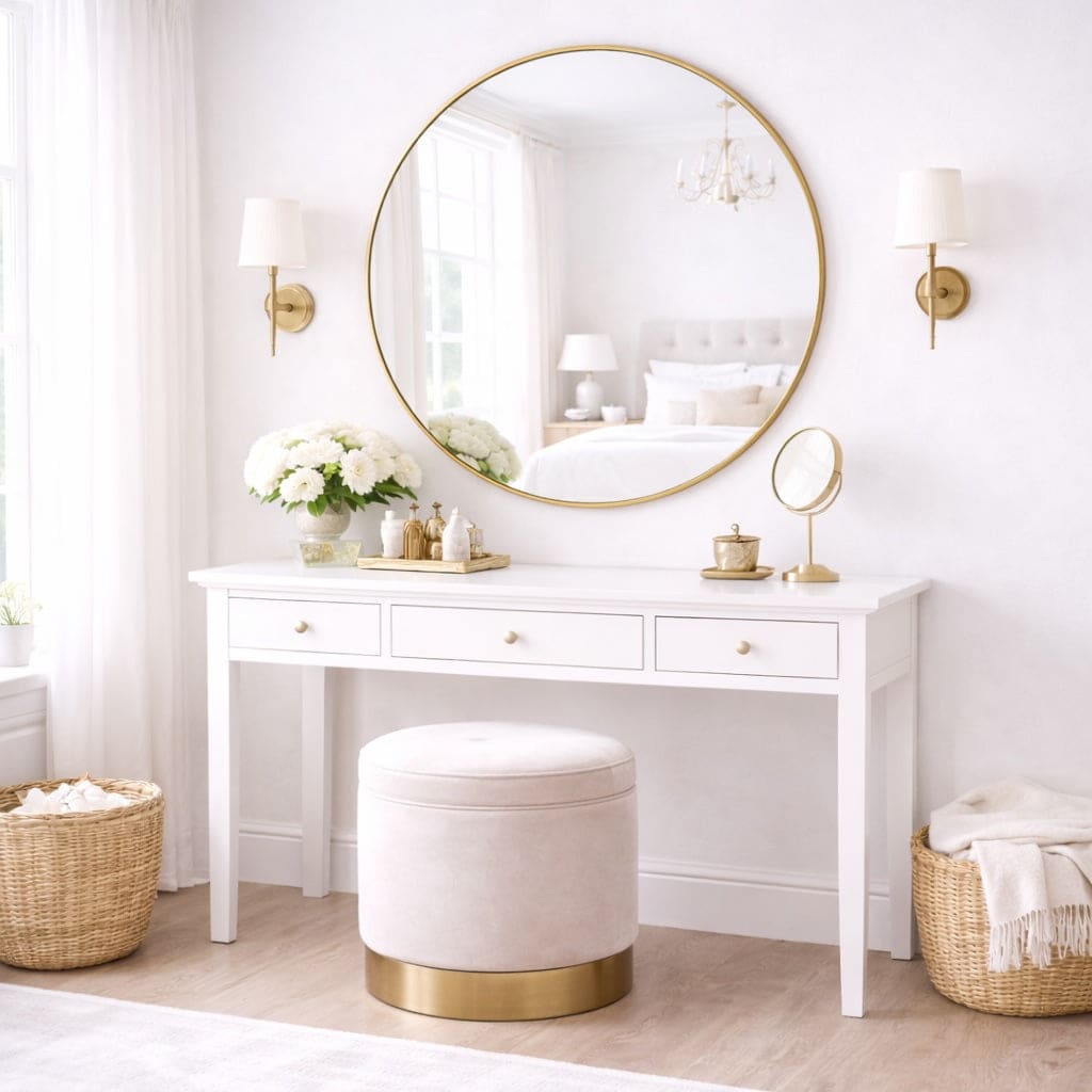 Rei - Extra Large Round Gold Metal Circle Mirror - 120cm x 120cm - Joe’s Haven