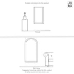 Rei - XXL Round Gold Metal Circle Mirror - 180cm x 180cm - Joe’s Haven