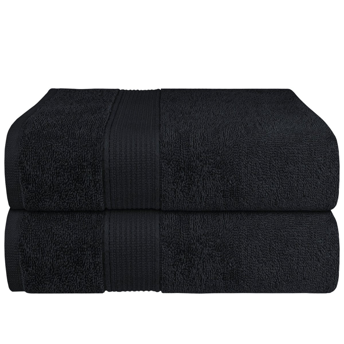 Rhodes Towel Black 100% Cotton Hand Bath Towels, Sheets & Face Cloths - Joe’s Haven