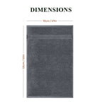 Rhodes Towel Grey 100% Cotton Hotel Quality Hand Bath Towels, Sheets & Face Cloths - Joe’s Haven