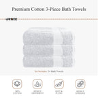 Rhodes Towel White 100% Cotton Hotel Quality Towels - Joe’s Haven