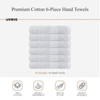 Rhodes Towel White 100% Cotton Hotel Quality Towels - Joe’s Haven