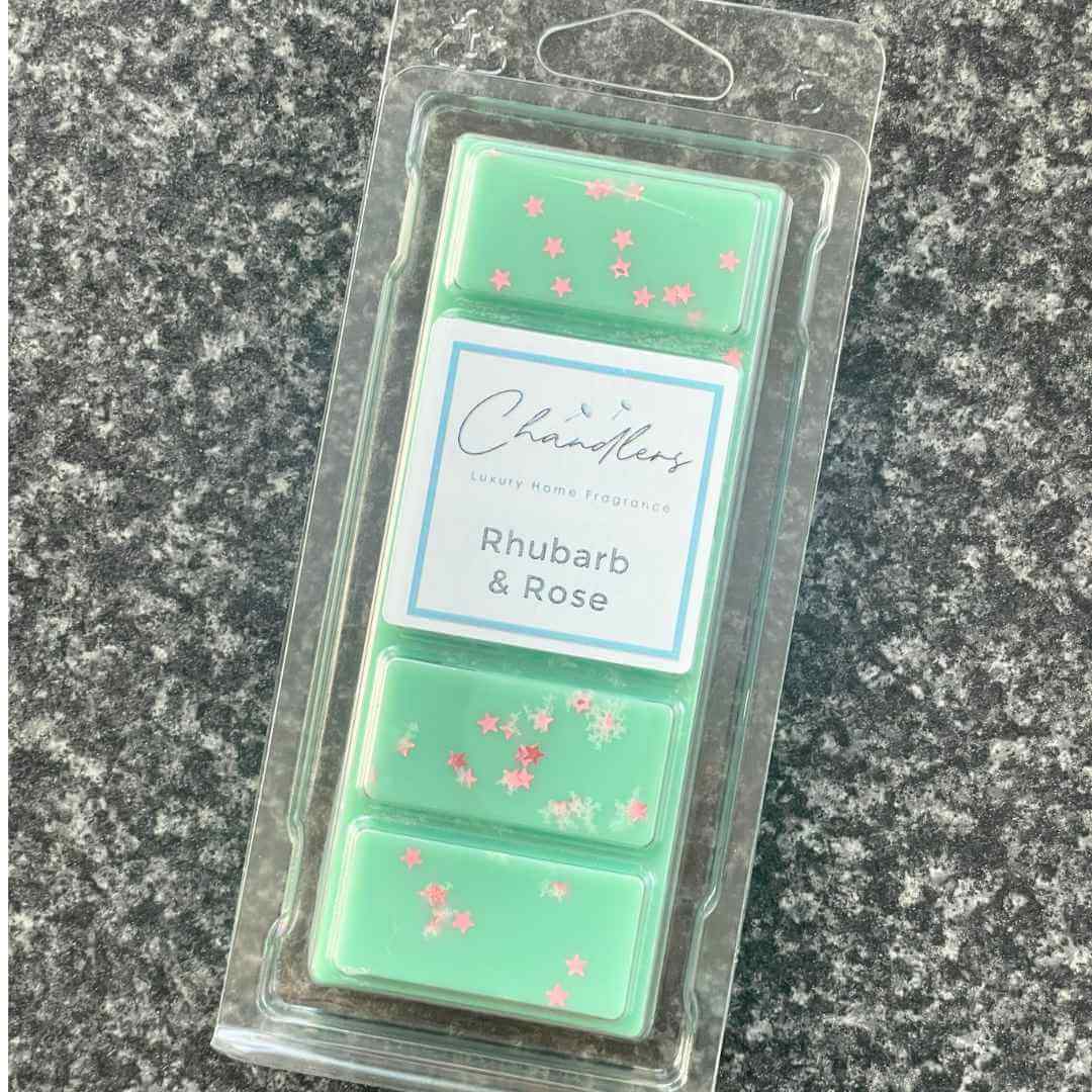 Rhubarb & Rose Wax Melt