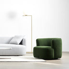 Ritz Armchair, Green Velvet - Joe’s Haven