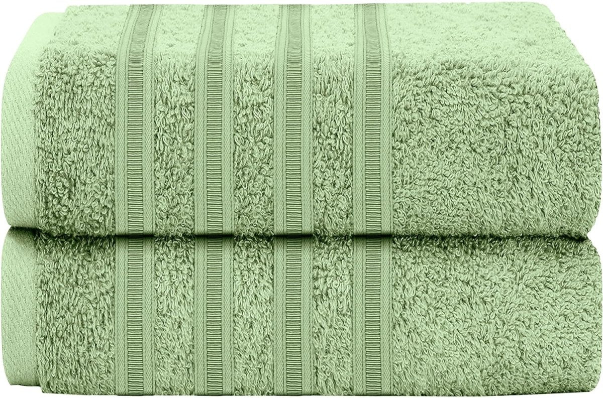 Ritz Viscose Stripe Super Soft Cotton Luxury Absorbent Towels - Joe’s Haven