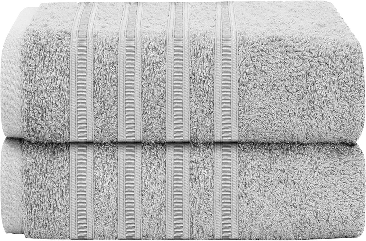Ritz Viscose Stripe Super Soft Cotton Luxury Absorbent Towels - Joe’s Haven