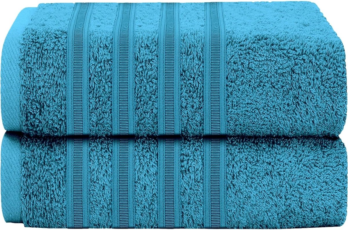 Ritz Viscose Stripe Super Soft Cotton Luxury Absorbent Towels - Joe’s Haven