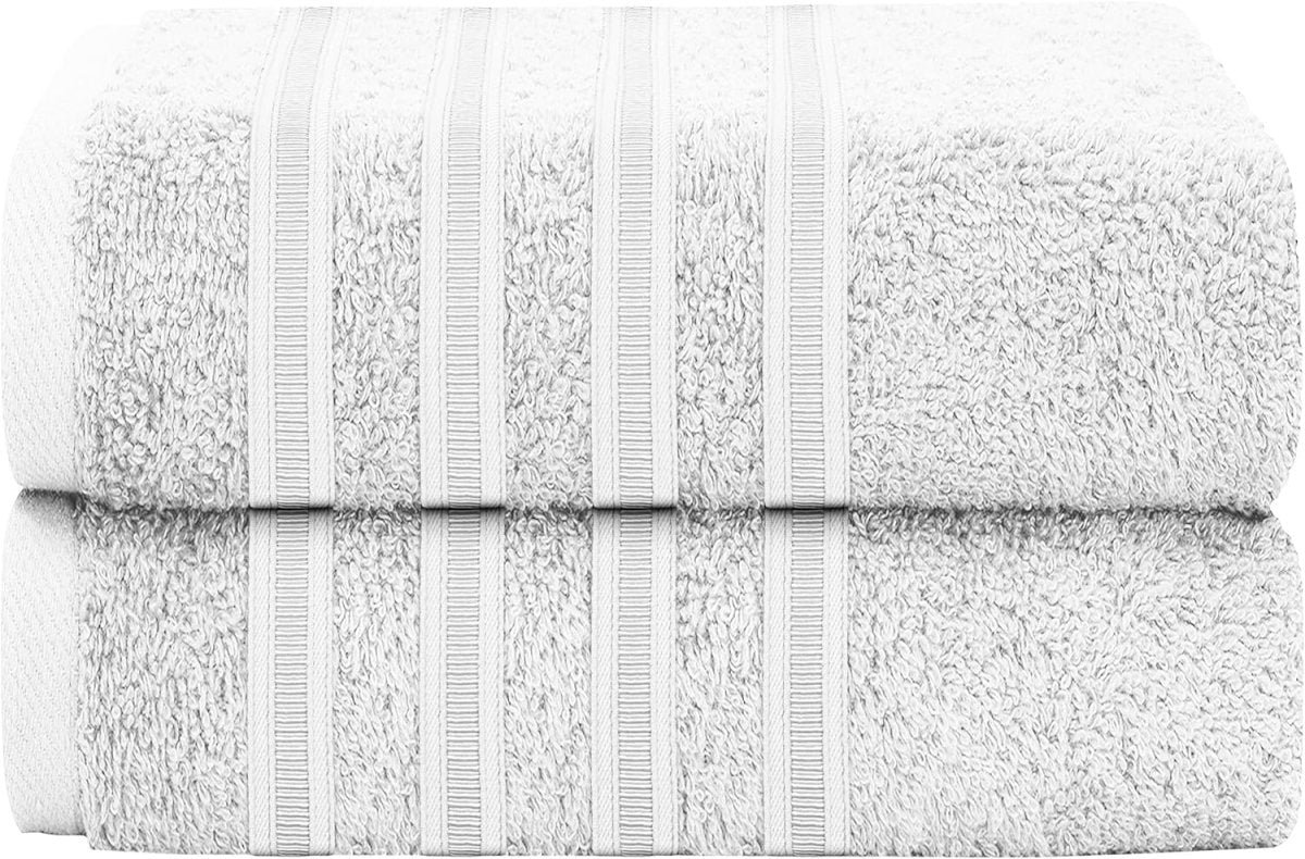 Ritz Viscose Stripe Super Soft Cotton Luxury Absorbent Towels - Joe’s Haven