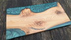 British Elm and dark green resin board - Joe’s Haven