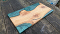 British Elm and dark green resin board - Joe’s Haven