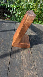 Magnetic oak knife stand - Joe’s Haven
