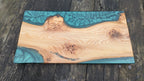 British Elm and dark green resin board - Joe’s Haven
