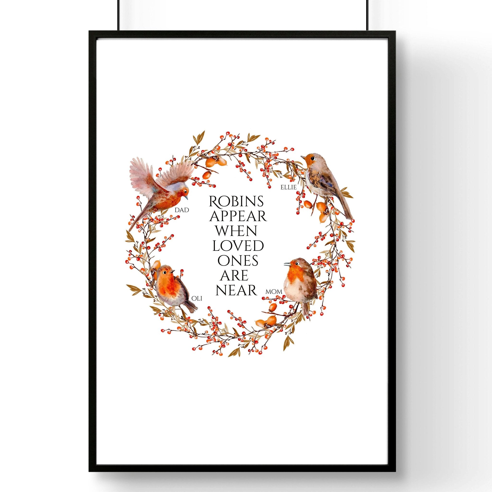 Personalized family tree for Christmas decor