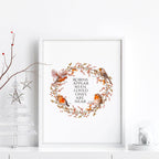 Personalized family tree for Christmas decor