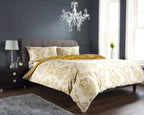 Royal Damask Luxury Super Soft Cotton Rich Duvet Set - Joe’s Haven