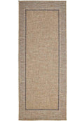 Summer Latte Border Rug – Indoor/Outdoor - Joe’s Haven