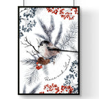 Xmas wall hangings - Christmas wall art print