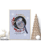 Scandi Christmas decorations | wall art print
