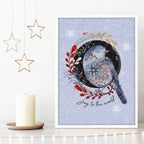 Scandi Christmas decorations | wall art print