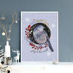 Scandi Christmas decorations | wall art print