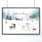 Home decoration of christmas | wall art print