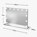 Scarlett Large Hollywood Mirror 100x70cm
