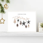 Sentimental Christmas gift wall art print