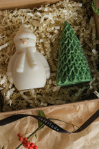 Christmas Candles Gift Set: Snowman and Christmas Tree - Joe’s Haven