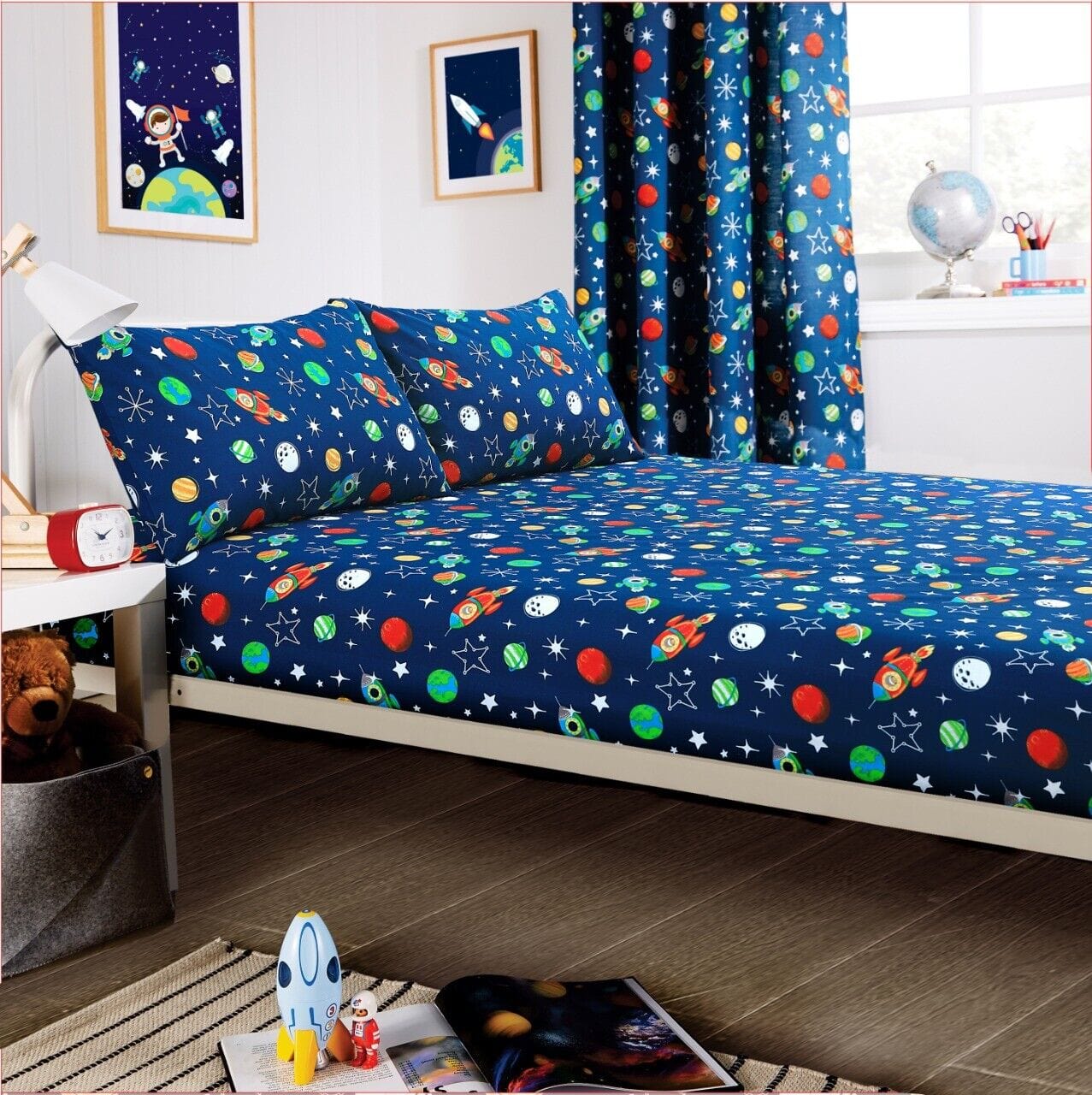 Space Explorer Kids Duvet Cover Set - Joe’s Haven