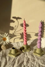 Spiral Taper Candles Bundle of 4 - Joe’s Haven