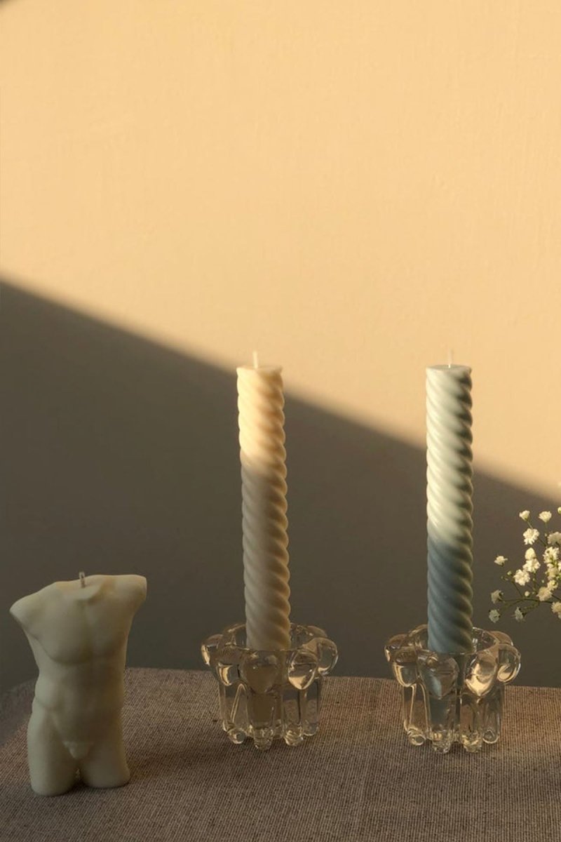 Spiral Taper Candles - pack of 3 - Joe’s Haven