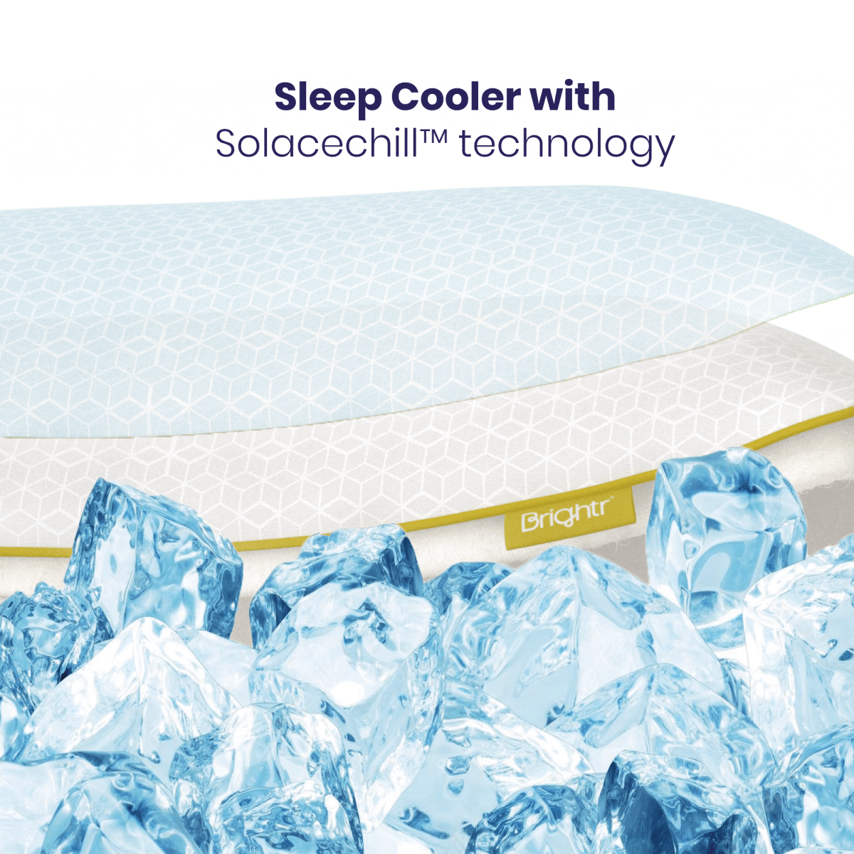 Brightr® Stella Hybrid Neck Relief pillow - Joe’s Haven