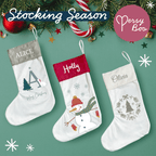 Personalised Christmas Stocking Christmas Countdown - Joe’s Haven