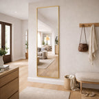 Takara - Full Length Gold Metal Rectangle Mirror - 180cm x 60cm - Joe’s Haven