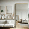 Takara - Full Length Gold Metal Rectangle Mirror - 180cm x 90cm - Joe’s Haven