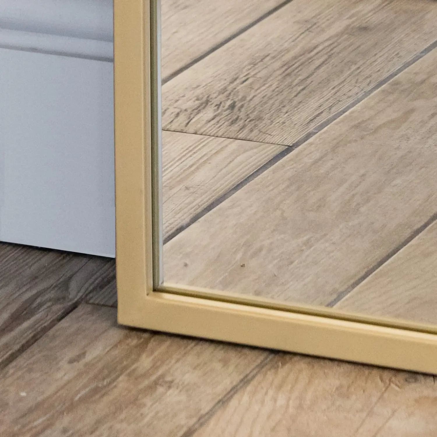 Takara - Full Length Gold Metal Rectangle Mirror - 200cm x 150cm - Joe’s Haven