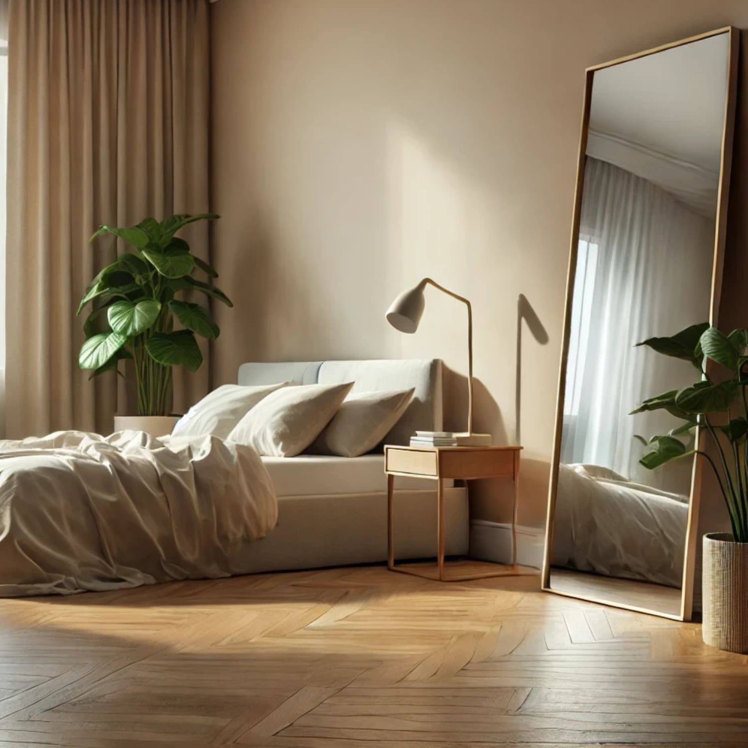 Takara - Full Length Gold Metal Rectangle Mirror - 180cm x 60cm - Joe’s Haven