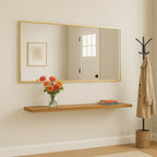 Takara - Full Length Gold Metal Rectangle Mirror - 180cm x 90cm - Joe’s Haven